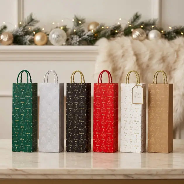 Christmas Foil Hot Stamped Premium Quality bags