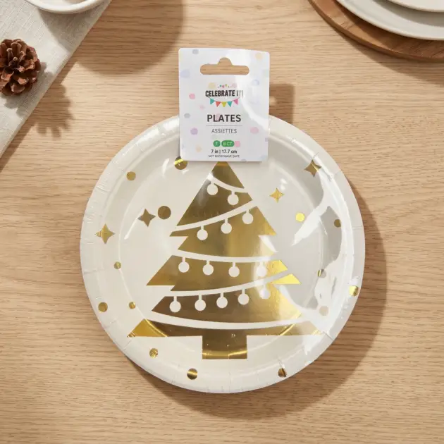 Napkins Hot Stamp Tree | Napkins, Dessert & Dinner Plate
