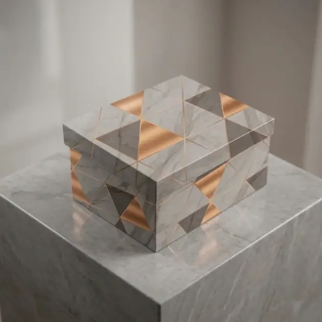 Geometric design Gift Box