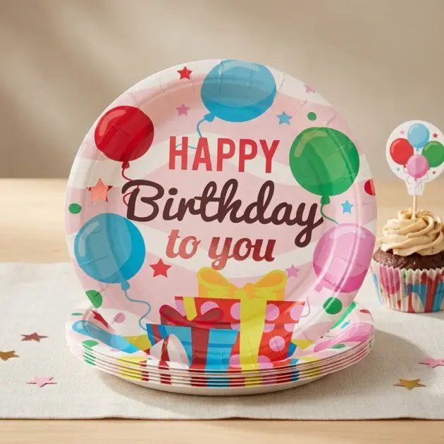 Happy Birthday balloons