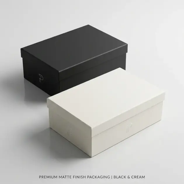 Solid Colour Crystal Rhine Gift Box set of 10, 2 Colours Crystal Rhine Black & Crystal Rhine White