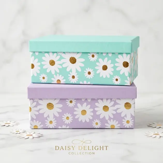 Gift Box Flower Set of 10 2 Styles