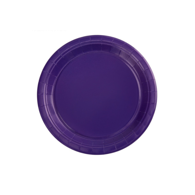 Lilac purple Solid Tableware Set