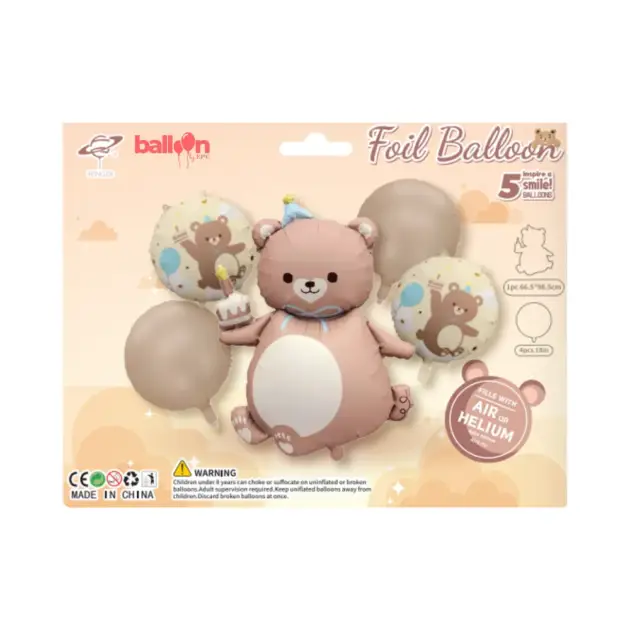 Matte Bear 5-piece Set
