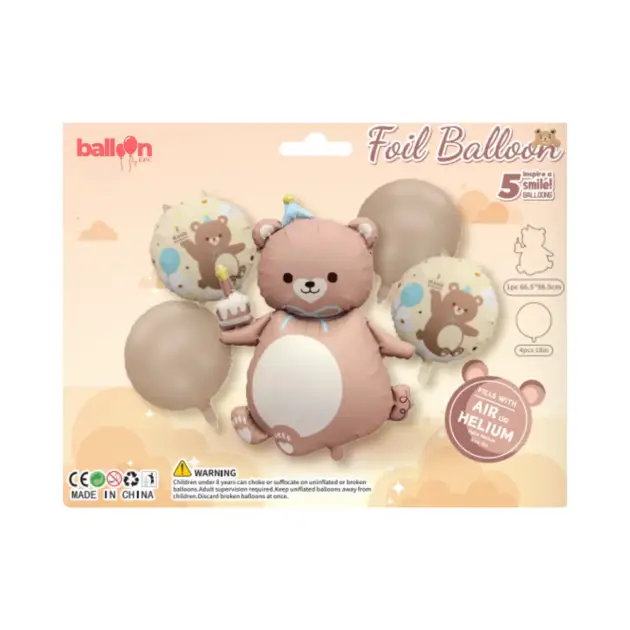 Matte Bear 5-piece Set