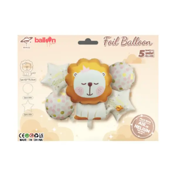 Matte Lion 5-piece Set