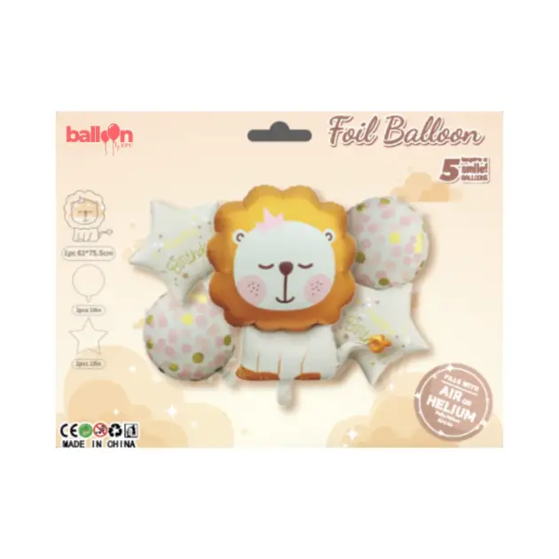 Matte Lion 5-piece Set