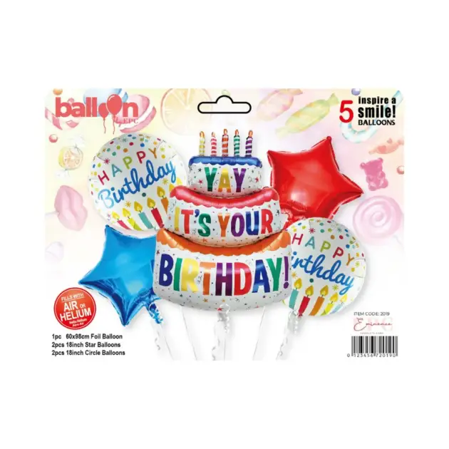 Happy Birthday 5-piece Set