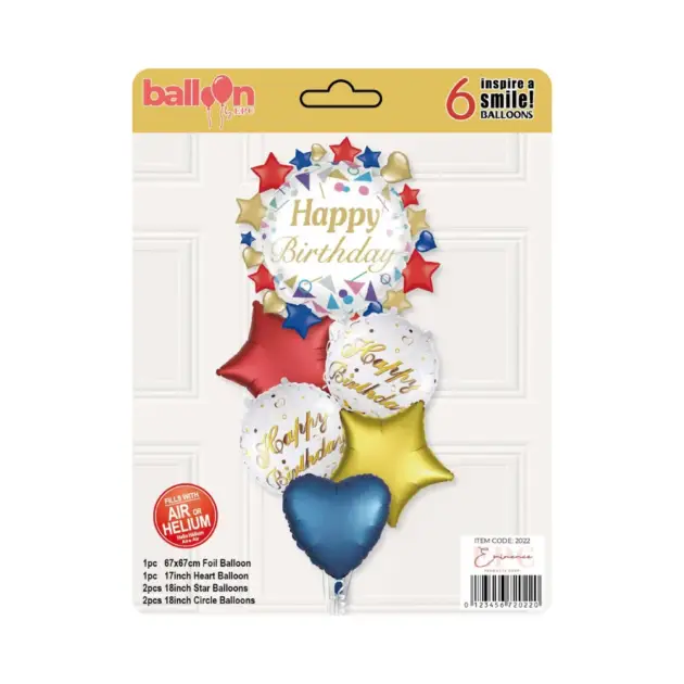 Happy Birthday 6-piece Set