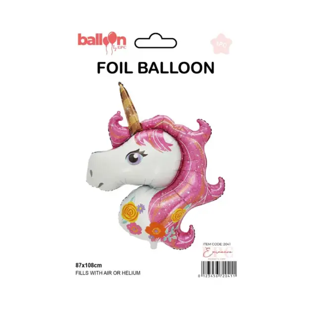 Unicorn Foil Balloon