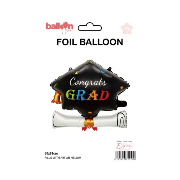 Star Graduation Cap Balloon