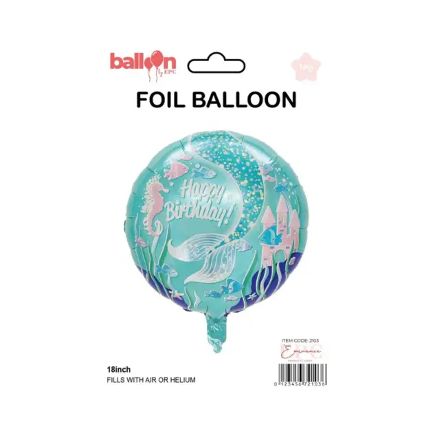 English birthday Balloon