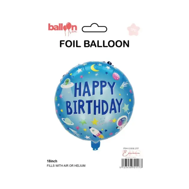 English birthday Balloon