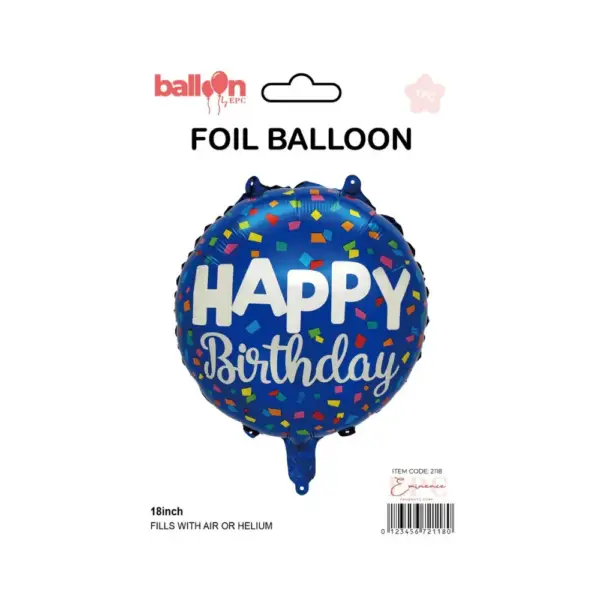 English birthday Balloon