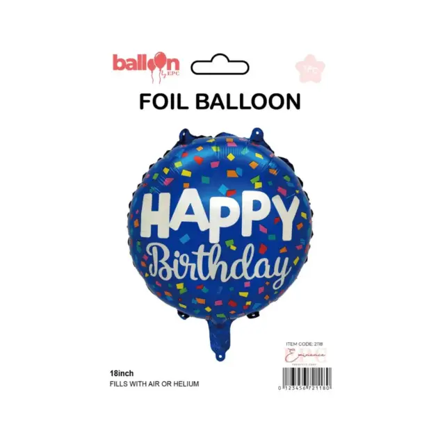 English birthday Balloon