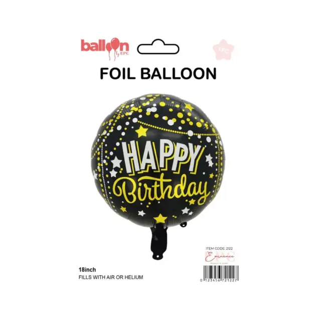 English birthday Balloon
