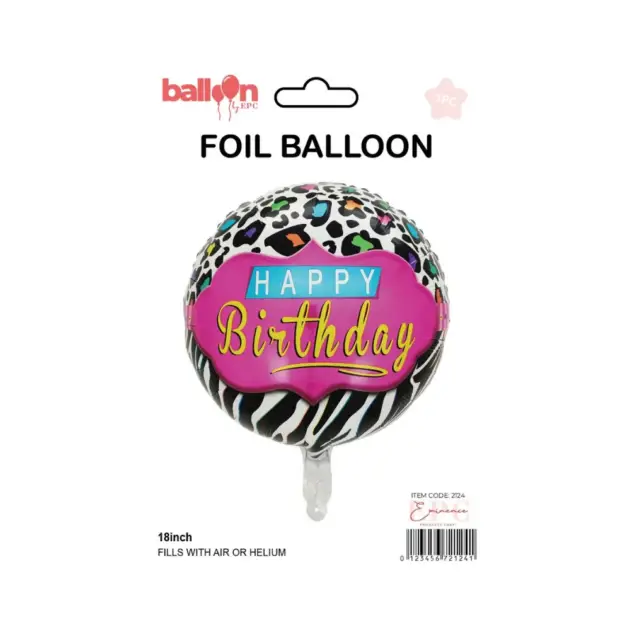 English birthday Balloon