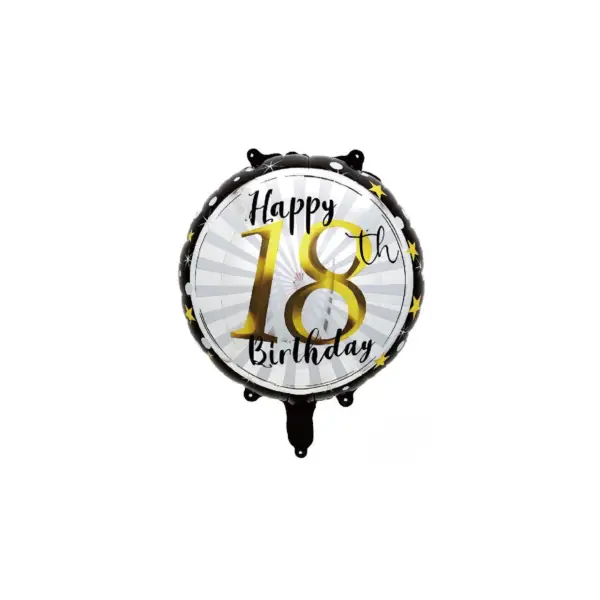 Birthday Number round balloon - Image 3