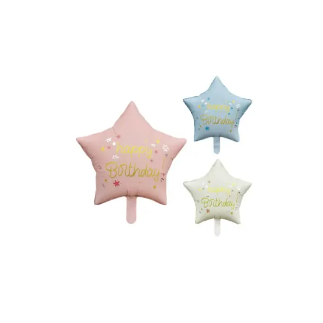 Matte five-pointed Star Balloon