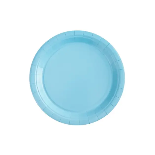 Sky Blue Solid Tableware Set
