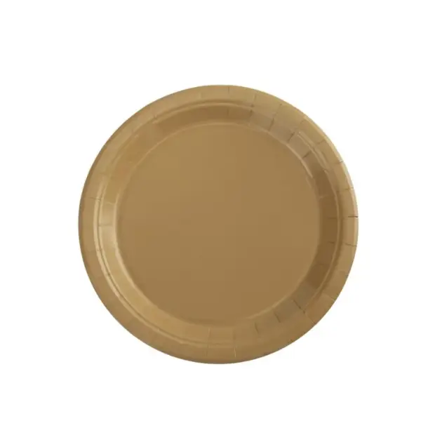 Golden Solid Tableware Set