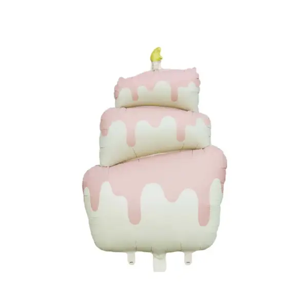 Matte three-tier cake Balloon - Image 2