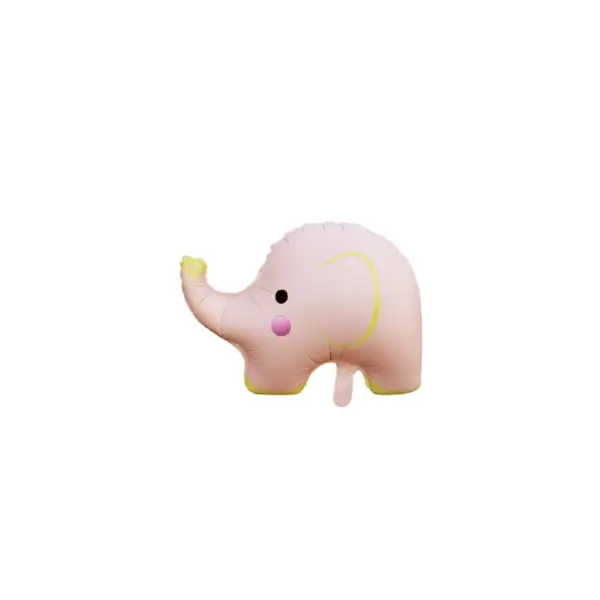 Matte little elephant Balloon - Image 2