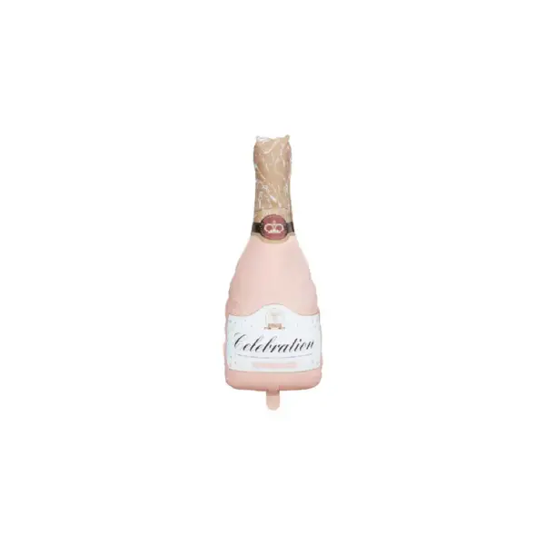 Matte champagne bottle Balloon - Image 3