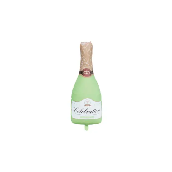 Matte champagne bottle Balloon - Image 4