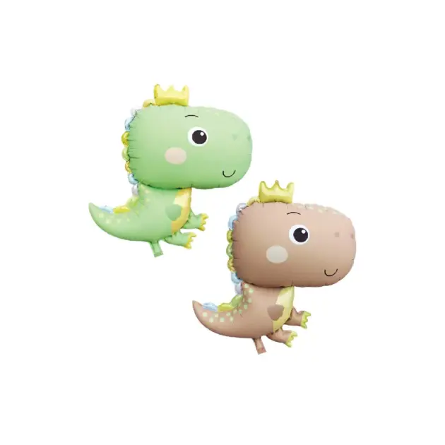 Matte crown dinosaur Balloon
