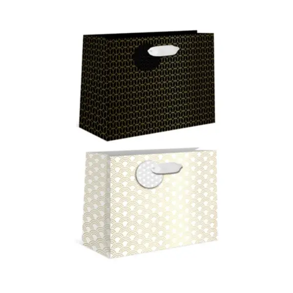 Premium Giftbag- Horizontal Hot Stamp Large 2 assorted Styles