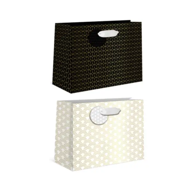 Premium Giftbag- Horizontal Hot Stamp Large 2 assorted Styles