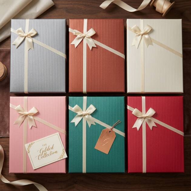 Jewellery box - 6 assorted colours