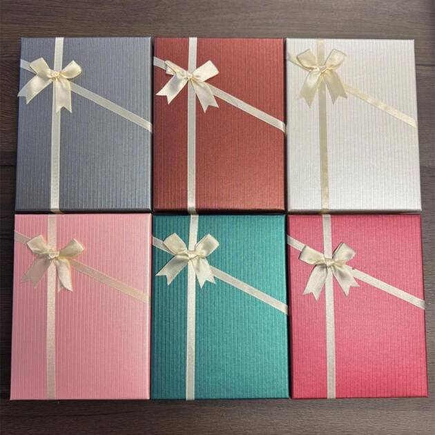 Jewellery box - 6 assorted colours