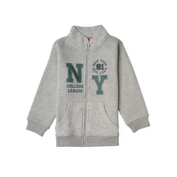 Kids Zipper Suit Printed Front - Image 5