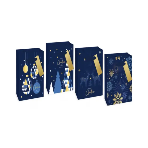 Premium Christmas Wine Bag Glitter