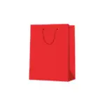 Solid Colour Bags 210g Red Extra Jumbo