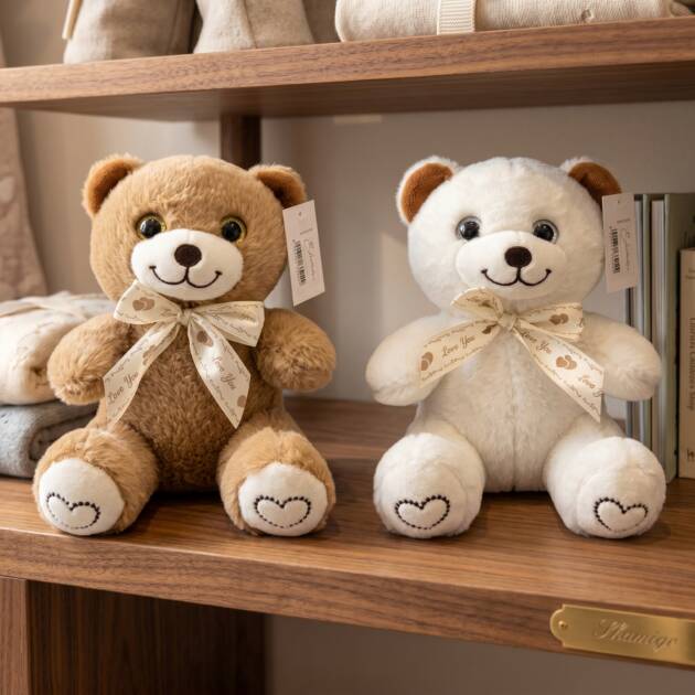 Premium Plush Teddy Bear 11”