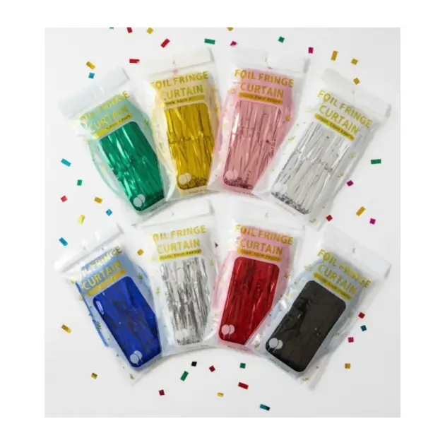 Foil Fringe Curtains