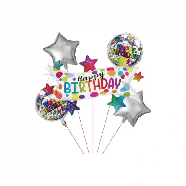 Happy Birthday 5 Pieces Set