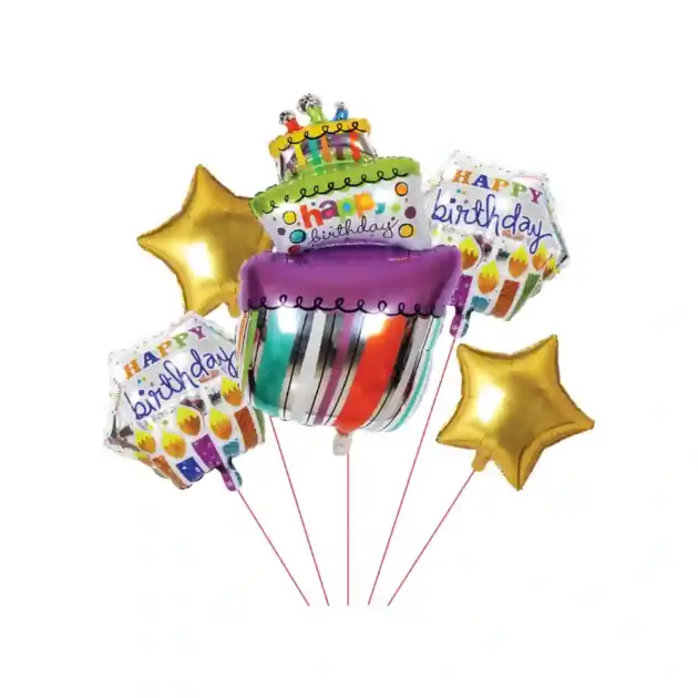 Happy Birthday 5 Pieces Set