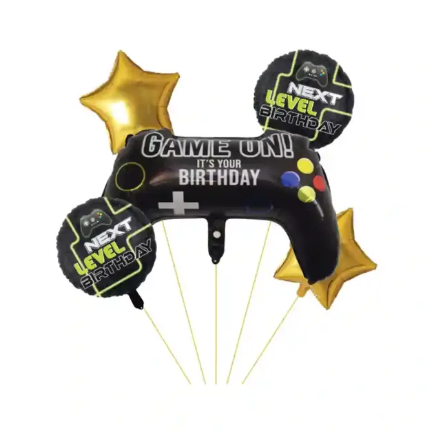 Gaming Birthday 5 Pieces set