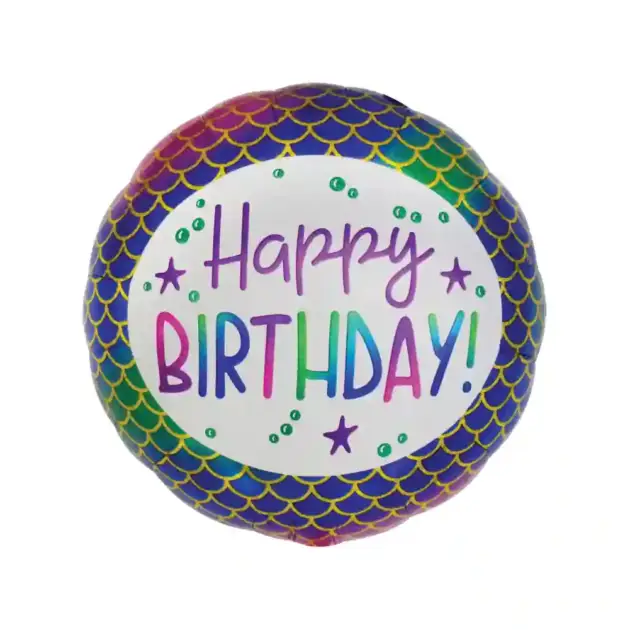 Happy Birthday Neon 18" Standard