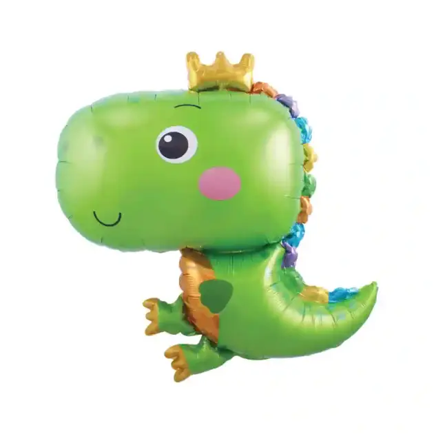 Dino Green with Crown Super Shape