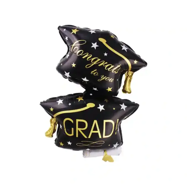 Grad Hat Black