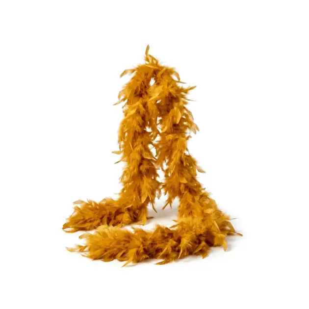 Feather Boa Yellow 48”