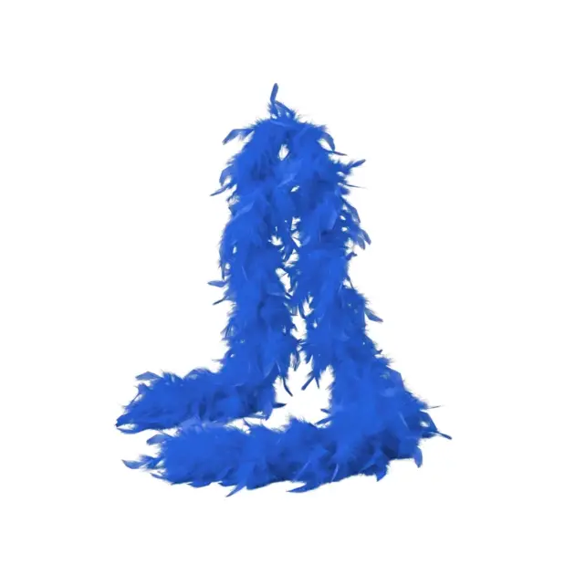 Feather Boa Blue 48”
