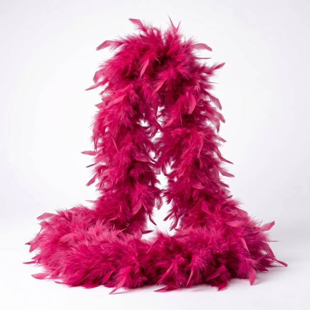 Feather Boa Pink 48”