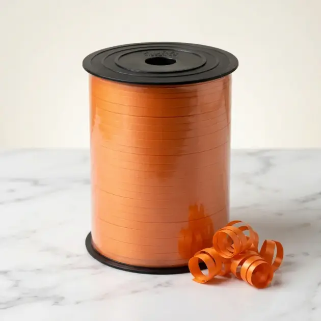 Curling Ribbon Orange 5mm 500 Yds