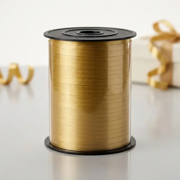 Curling Ribbon Gold 5mm 500 Yds